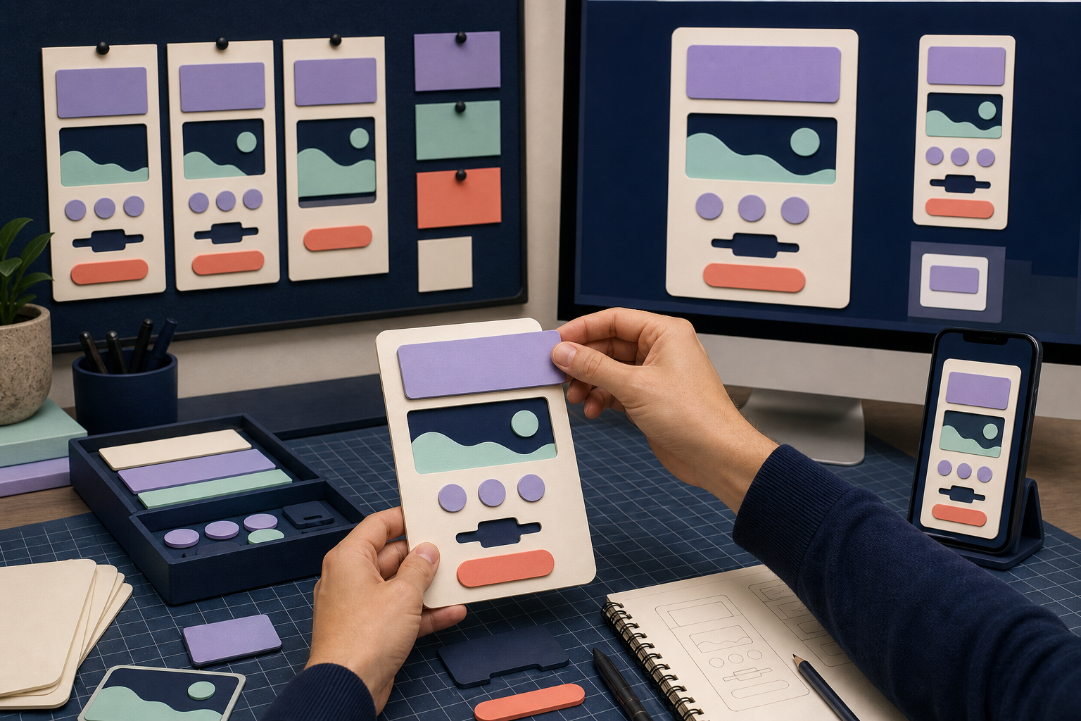A practical denial-card wireframe marks the value statement, qualifying plan, member login, pricing action, and support path.