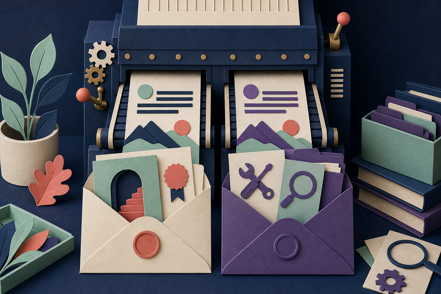 Two server-response envelopes show a guest receiving the public answer plus gate while a member receives the public answer plus premium section.