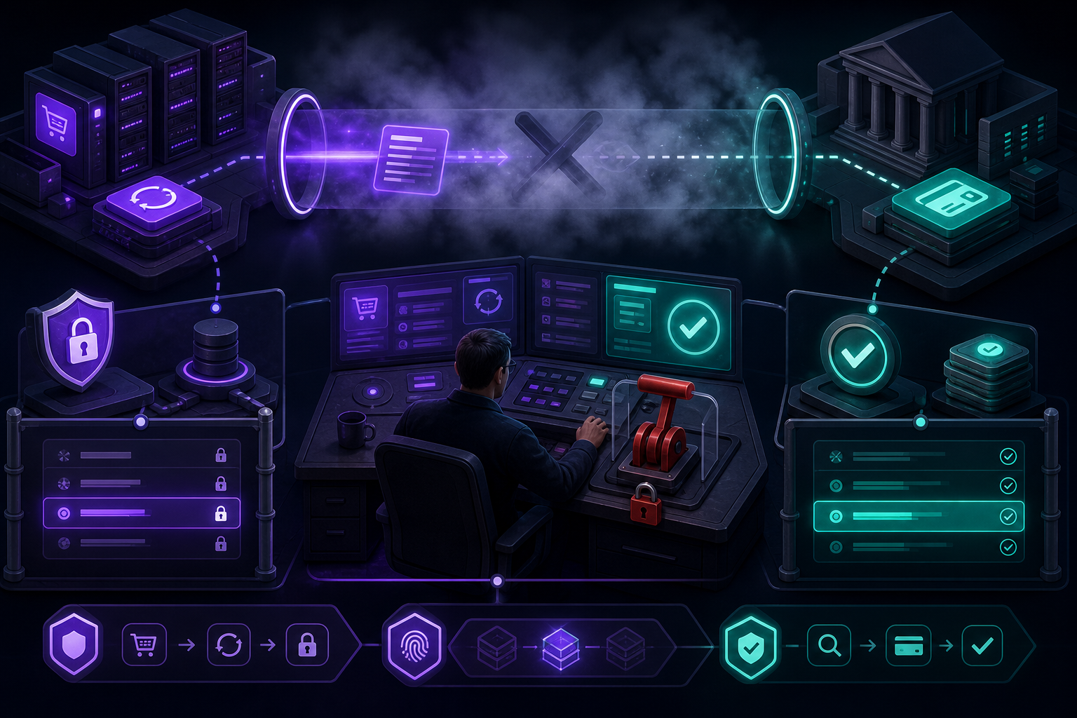 An incident response desk reconciles an unknown local result against remote payment evidence before allowing retry.