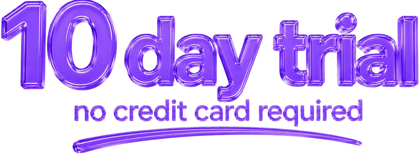 10-day Pro trial, no credit card required